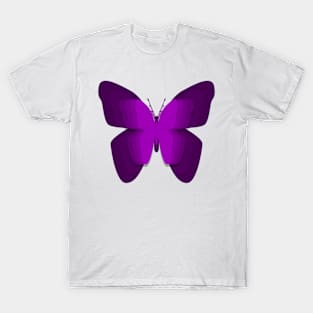 Purple butterfly T-Shirt